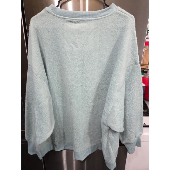 NWT Blue Fleece Sweater - Tahari Sport - L - Picture 2 of 5